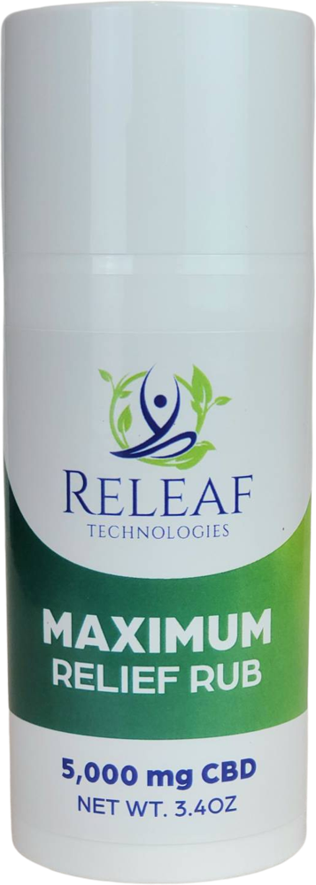 Maximum Relief Rub 3.4 oz airless pump